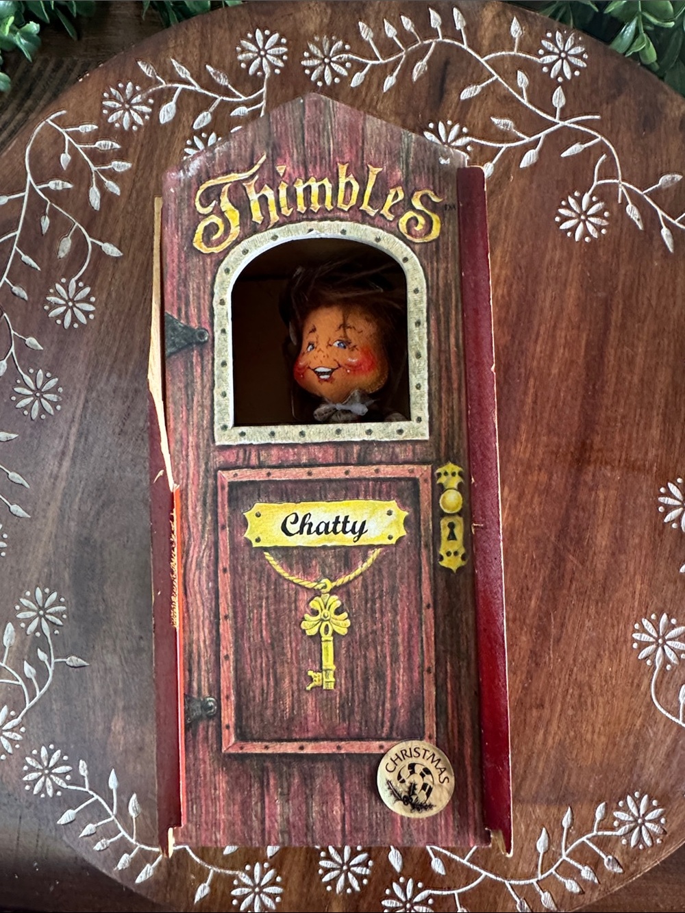 Annalee Thimbles Chatty Christmas Figure